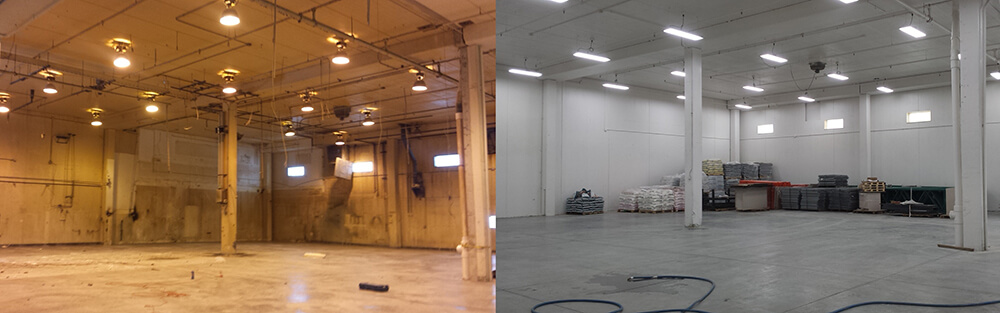 Commercial lighting upgrade
